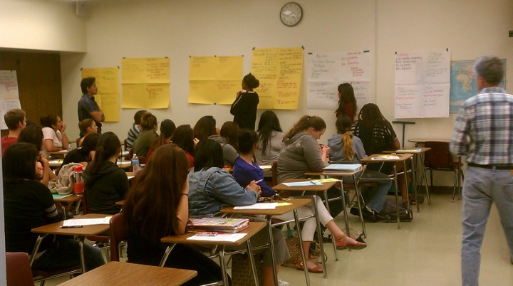 English class at El Camino College