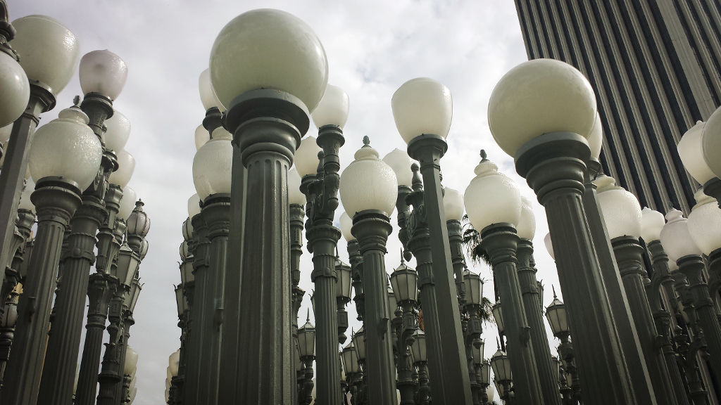 Los Angeles Museum of art lights