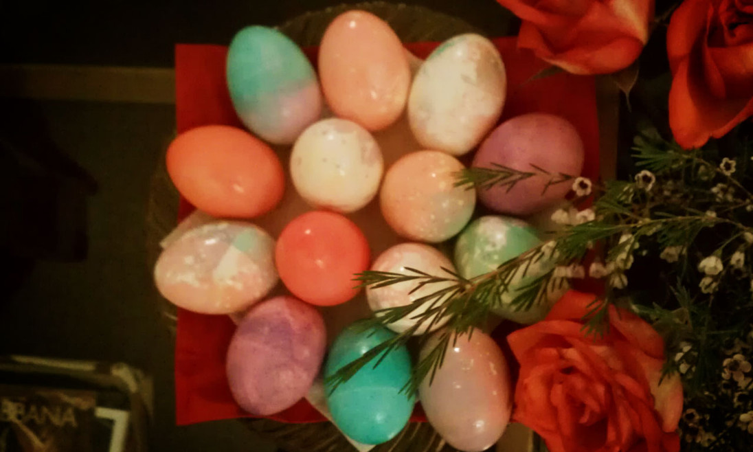 colorful Easter eggs