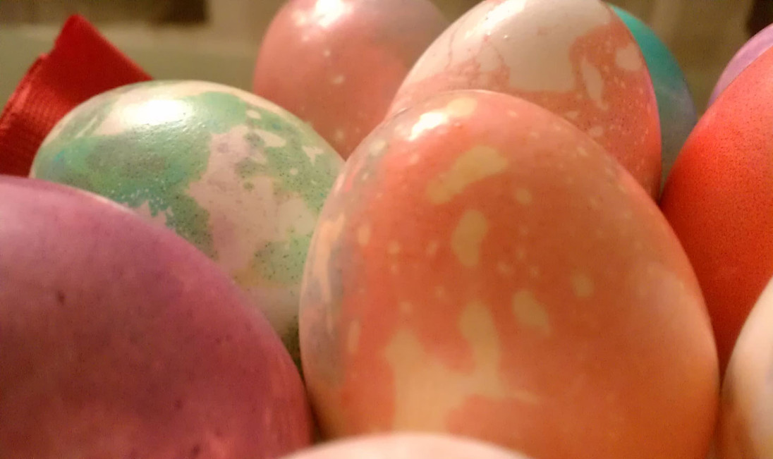 colorful Easter eggs