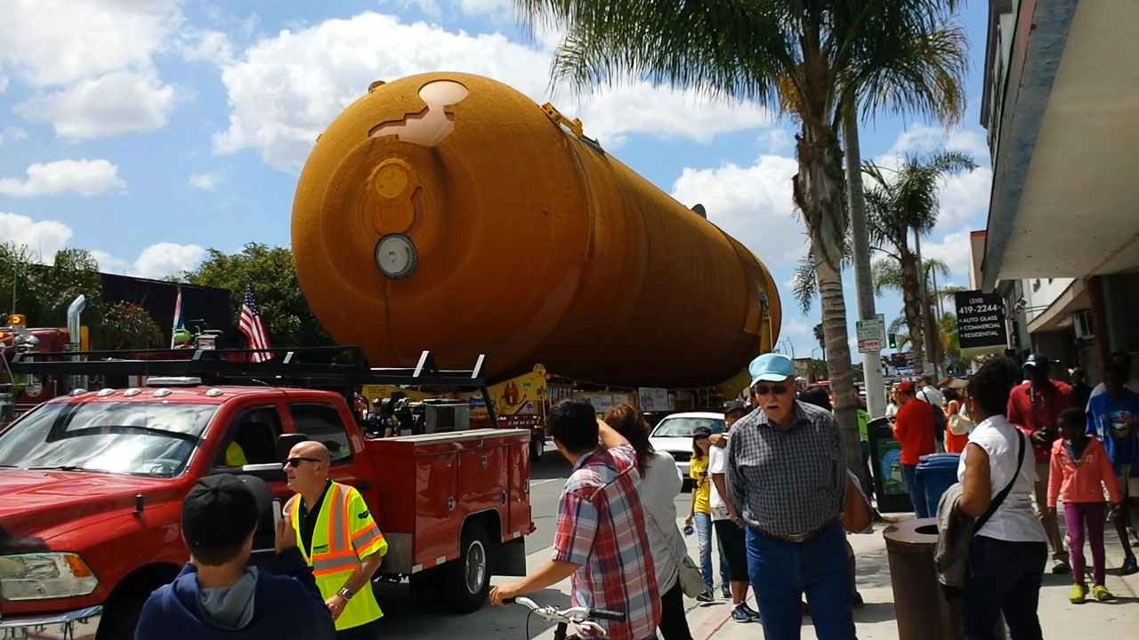 Space Shuttle Fuel Tank