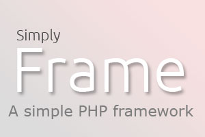 SimplyFrame PHP framework