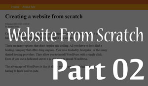 Website From Scratch - Part 02 - HTML Pages