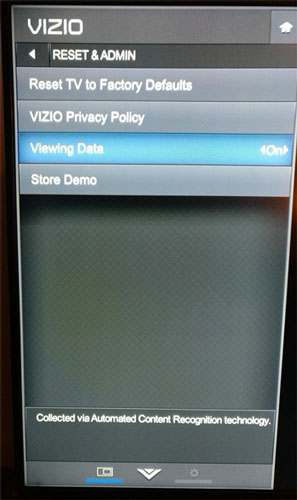 Vizio Automated Content Collection