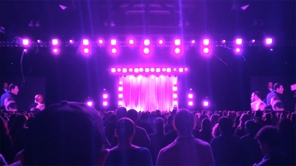Emotional Lights at real estate Wealth Expo