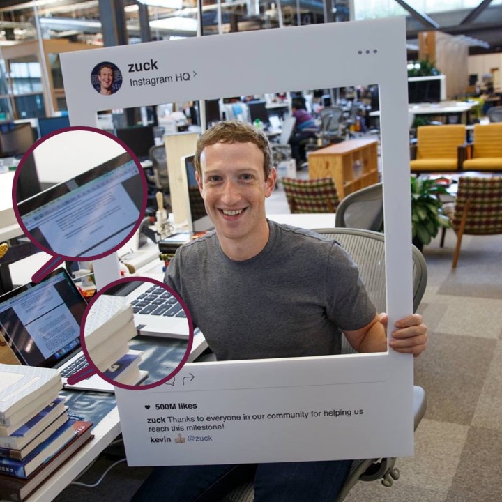 Zuckerberg taped laptop