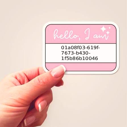 call me by my uuid v7 name