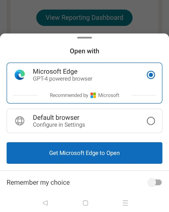 mobile popup to use edge