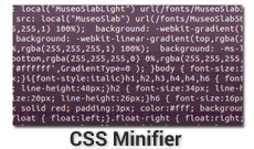 CSS minifier in PHP